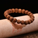 慕粉 Браслет с благовониями из сандалового дерева, четки подходит для мужчин и женщин из грецкого ореха, 108 бусин