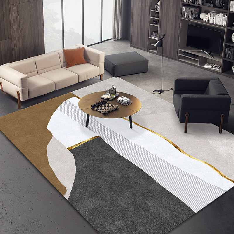 Brief post Modern Nordic American light luxury New Chinese European style sofa Living room Tea Table Carpet Bedroom Bedside Mat