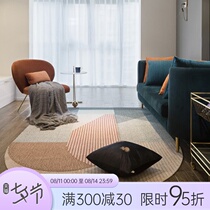 Nordic ins net celebrity with the same custom carpet Irregular living room coffee table Bedroom girl light luxury bedside blanket full bunk