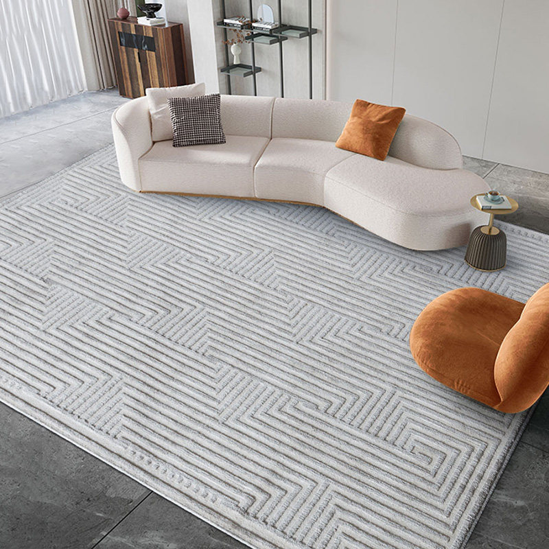 Nordic Style Modern Minimalist Living-room Carpet Pure color modern sofa tea table mat Bedroom bedside blanket