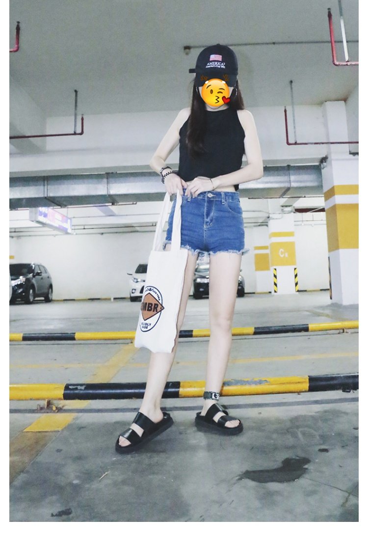 Phiên bản Hàn Quốc của ulzzang2018 mới sling không tay vest hoang dã nữ mùa hè mặc đáy cảng sang trọng mang hương vị retro đồ vest nữ