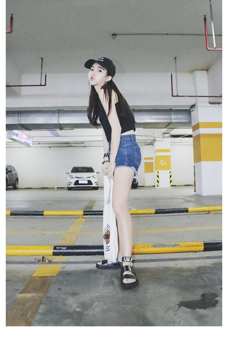 Phiên bản Hàn Quốc của ulzzang2018 mới sling không tay vest hoang dã nữ mùa hè mặc đáy cảng sang trọng mang hương vị retro đồ vest nữ