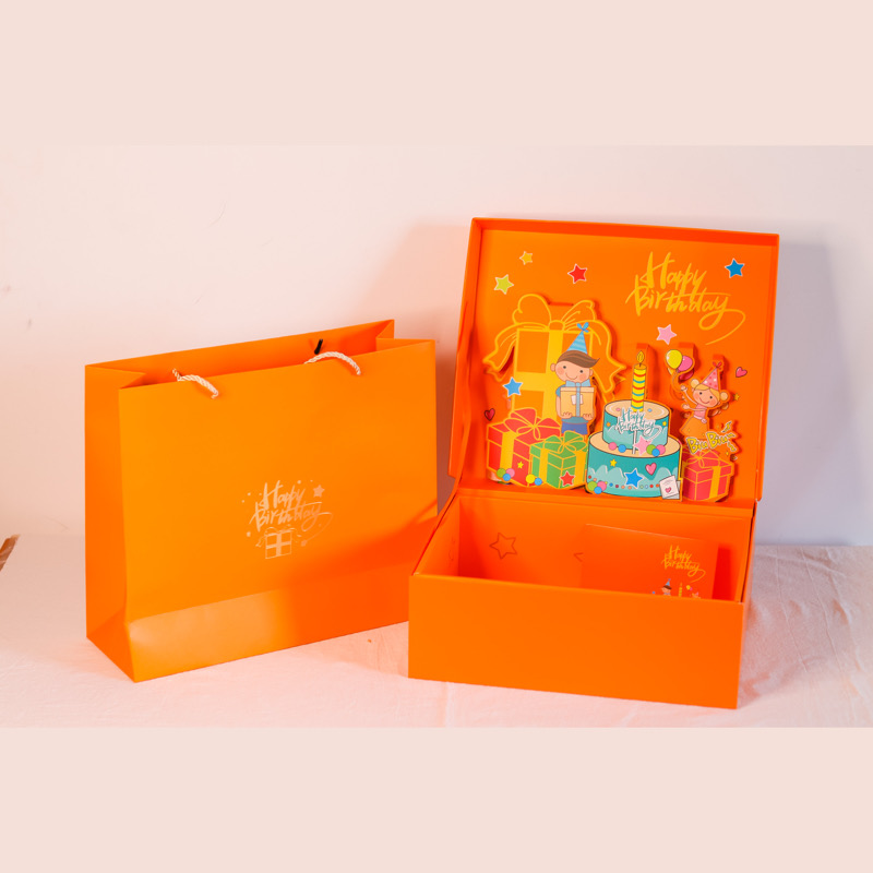 Romantic music box music box exquisite packaging box for girlfriend, lover, best friend, birthday high-end gift box