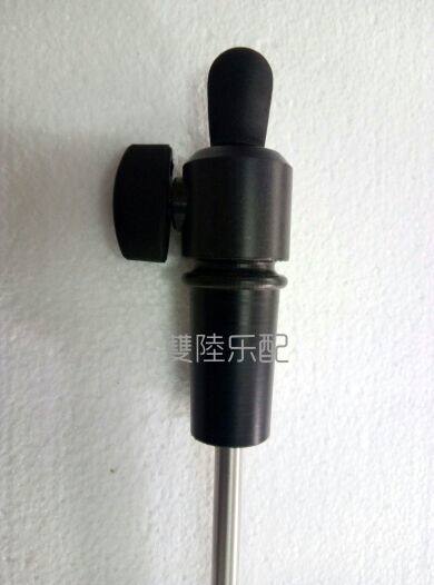 4 4-3 4 cello stainless steel tail post Tail pin brace Polished solid rod Luxury high-grade sturdy