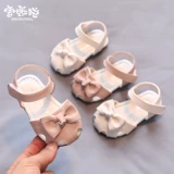 Летняя детская обувь для девочек, сумка для обуви для принцессы для раннего возраста, сандалии, 1-3 лет, мягкая подошва