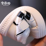 Спортивная детская демисезонная утепленная белая обувь для мальчиков для раннего возраста, 1-3 лет, мягкая подошва