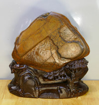 Natural letter chidstone Large chemical jade shaped stone literalstone original stone ornamental stone swaying piece Man