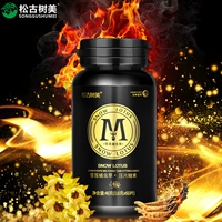 松 古树 美 片 Người lớn uống Maca Oyster Nam Sản phẩm chăm sóc sức khỏe Cặp đôi Đồ dùng 伟 1 - Thực phẩm dinh dưỡng trong nước viên mầm đậu nành