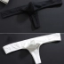 Thong cotton nam một mảnh U lồi đỏ t quần trẻ nửa gói hông gợi cảm thắt lưng thấp đồ lót liền mạch