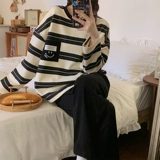 Осенний лонгслив, пижама, комплект, изысканный стиль, популярно в интернете