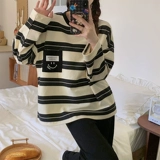 Осенний лонгслив, пижама, комплект, изысканный стиль, популярно в интернете