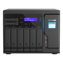 QNAP Высокопроизводительный восьмиядерный NAS 10GbE QNAP TS-855X развертывает гибридное хранилище и высокоскоростные приложения виртуальных машин