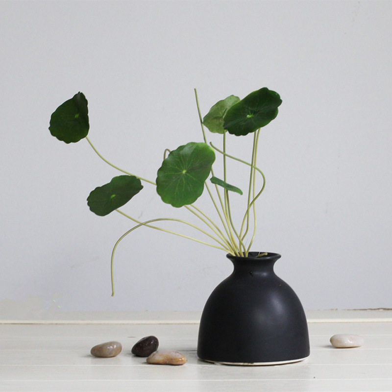 NA home simulation flower copper money grass green plant Nordic style modern bedroom study living room coffee table decorative decoration