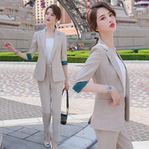 Small suit suit womens spring and autumn slim models 2022 new fashion Temperament Lady Professional West Suit Jacket Spring