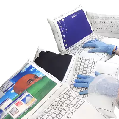 SUN VAGARIES notebook computer creative personality pillow pillow pillow cushion