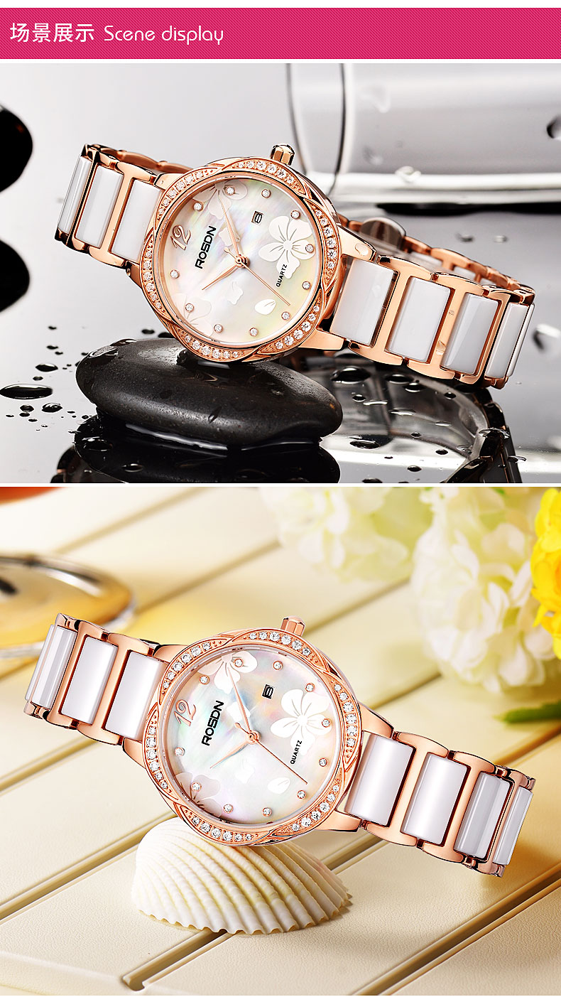 Bracelet montre pour Femme ROSDN    - Ref 3271243 Image 13