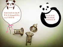 Double pin spring touch button spring touch spring provides technical support with samples