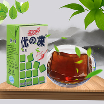 Huierkang You Jelly Jelly fairy grass herbal tea ready-to-eat black and white frozen 248g * 16 boxes of herbal tea box