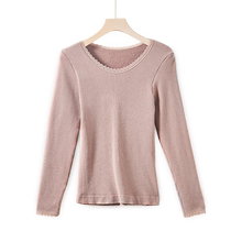 Arctic velvet thermal underwear for womens winter autumn clothing and long johns set terry velvet heated and thickened inner base layer