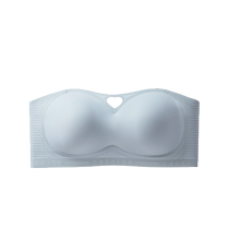 Cool strapless underwear for women anti-slip push-up summer thin chest-wrapped invisible traceless anti-exposure tube top bra