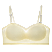 Womens tube top strapless underwear anti-slip push-up invisible traceless anti-exposure cool wrap bra summer thin style