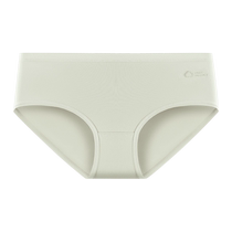 Pure cotton underwear for girls antibacterial cotton crotch type a 2024 new style medium high waist large size seamless womens briefs