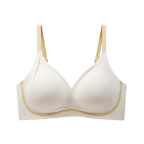 Expanded comic breast underwear for women with small breasts push-up and larger bra seamless breast reduction anti-sagging fixed cup bra