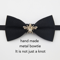 notkNot original metal handmade collar male wedding groom bridegroom Inron Clay Little Bee Gift