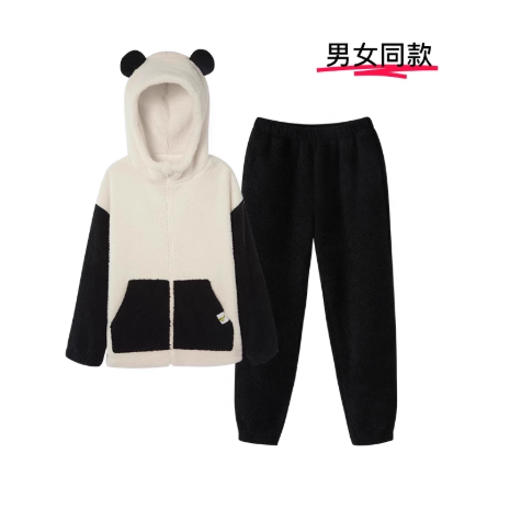 【胡可双11】ubras虞书欣同款熊绒绒情侣款家居服V