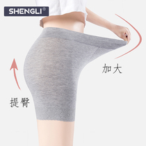 Safety pants anti-light womens pants high waist underwear large size bottoming shorts flat feet modal cotton cotton crotch flat corner