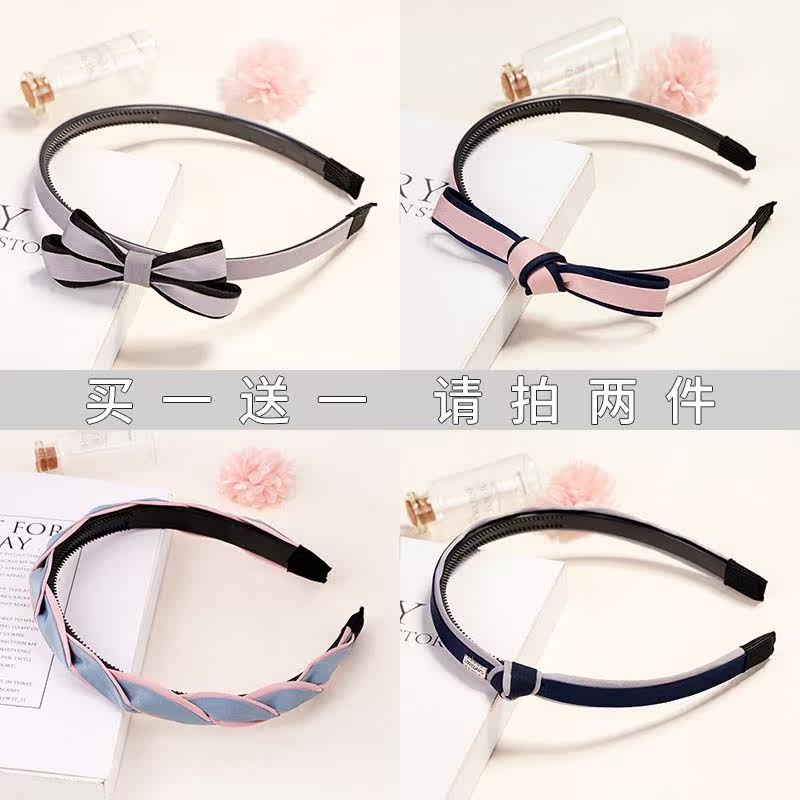 Female headdress net red hair hoop summer fashion 2019 New Hui - sized South Korean card - issuing temperament outer wear