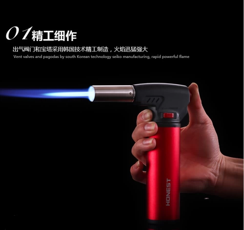 Куайш -творческий ветер -сигарный пистолет с сигарным пистолетом зажигания, пример