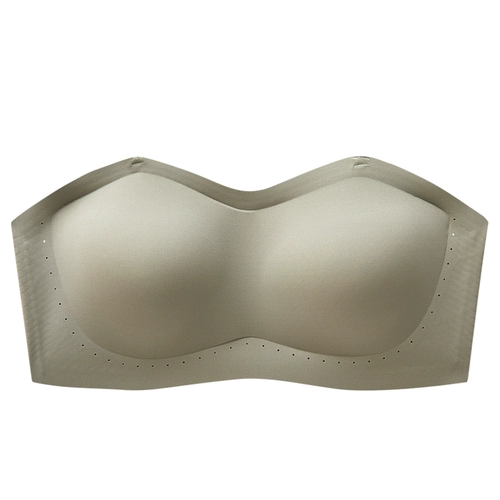 Нескользящое нижнее белье, бюстгальтер пуш-ап, топ без лямок, летнее тонкое защитное белье, невидимый бюстгальтер-топ