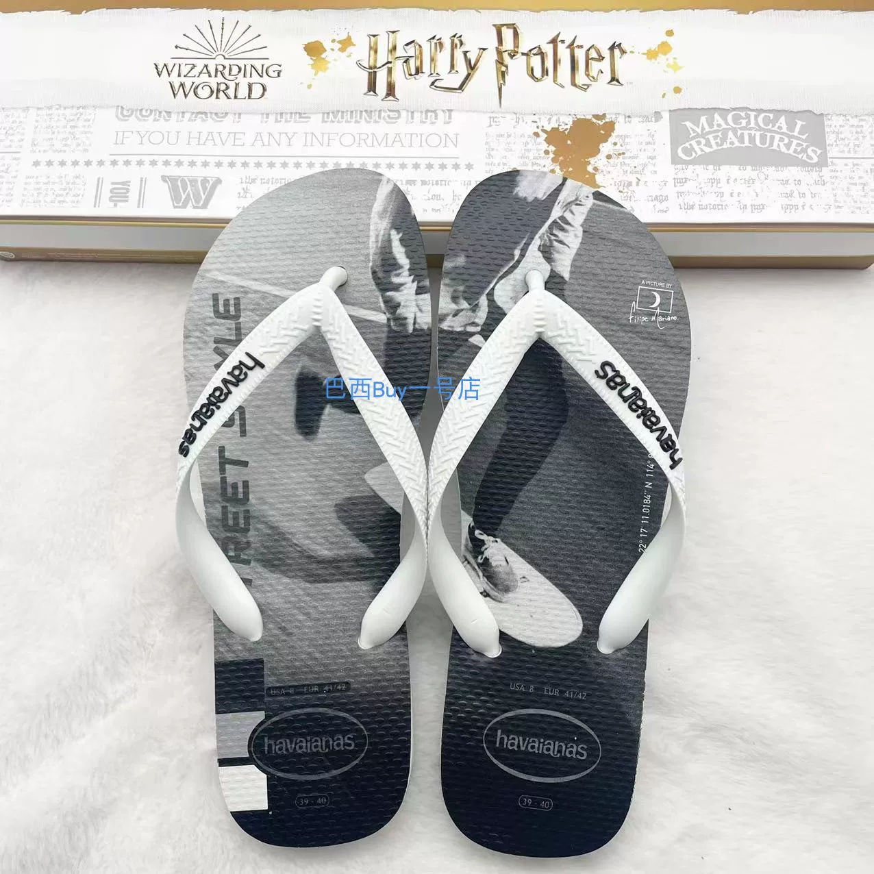 Sланцы Havaianas нескользящие, удобные летние тапочки