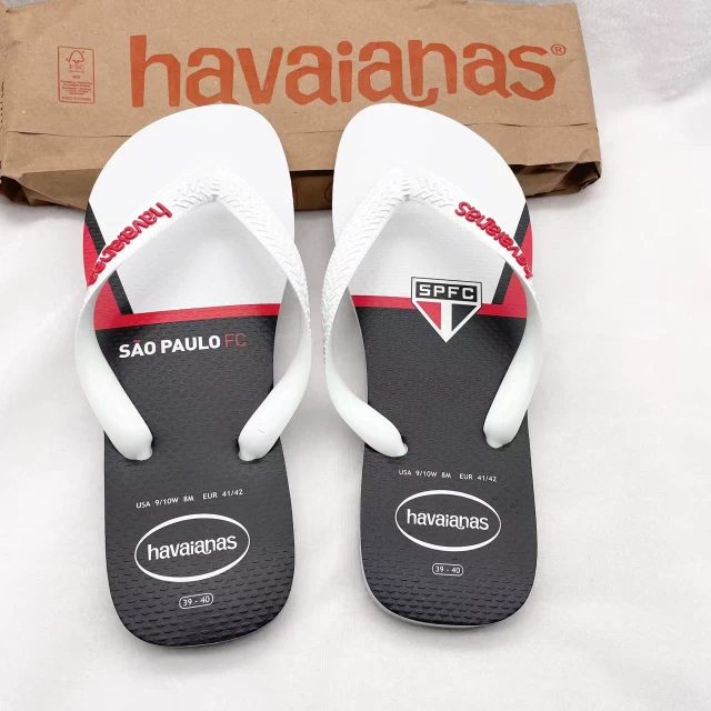 Хаваианас/Havaianas мужские сланцы с рисунком Marvel совместная коллекция, пляжные шлепанцы с антискользящей подошвой