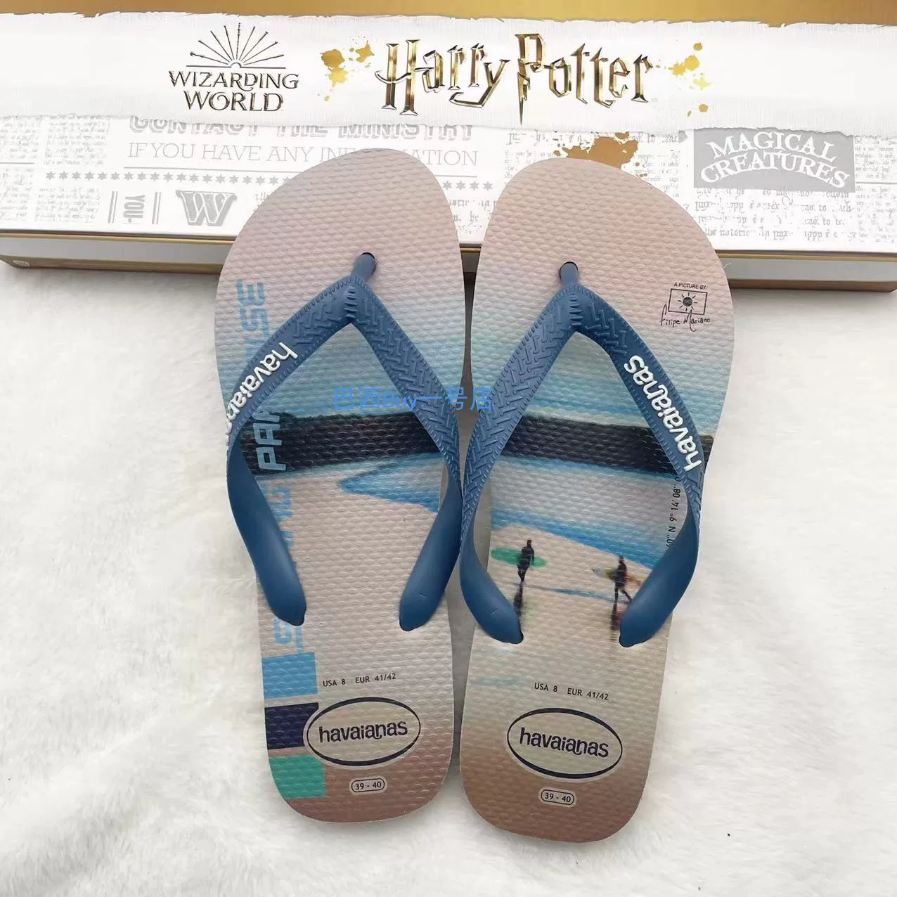 Sланцы Havaianas нескользящие, удобные летние тапочки