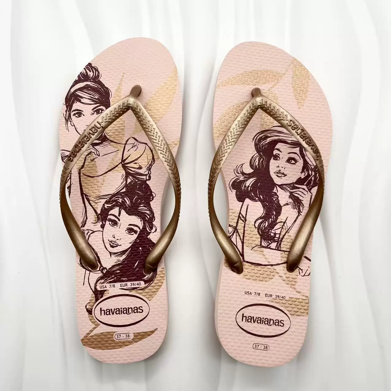 Хаваианас/Havaianas мужские сланцы с рисунком Marvel совместная коллекция, пляжные шлепанцы с антискользящей подошвой