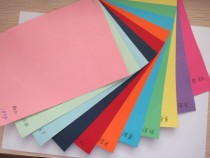 1 pack of hair 180 gr Dutch color card paper original pulp colorful paper drawing paper drawing 20 color package A4