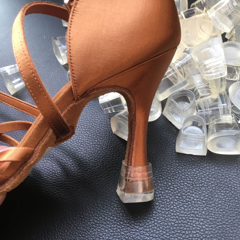 Imperial Dance Bullies Latin Dance Shoes Special Heel Sleeve Transparent Heel Sleeve Anti Slip Wear Resistant Silent Heel Protective Sleeve