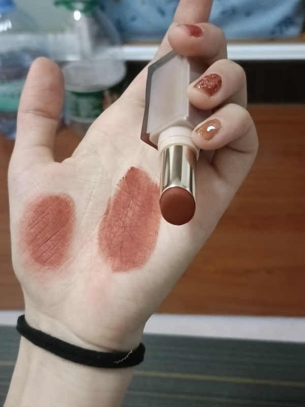 Fermented Vintage Tea Brown 122 Cool-Toned Lip Mud, Melad Asian-Style Chestnut Chocolate Lipstick Lip Glaze