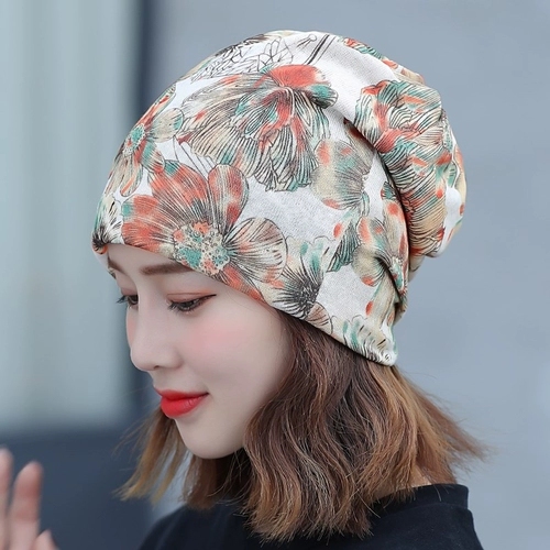 Анти -голодные волосы случайные 睡 防 Спящие волосы против спальных шляп милые тонкие воздушные кондиционированные воздушные кондиционеры Baotou Cartoon