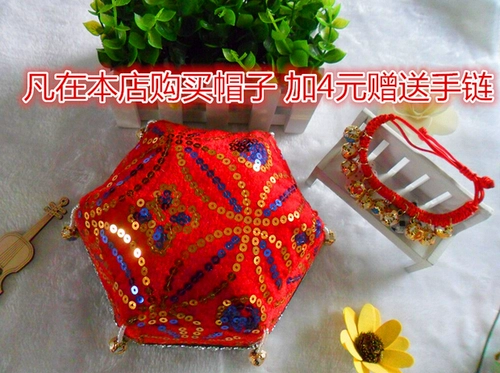 Аксессуар для волос, шапка в форме цветка, этническое детское ювелирное украшение