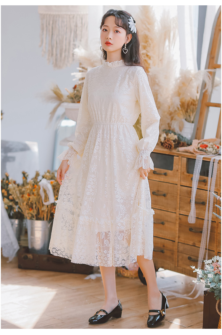 Robe été Dentelle en coton - Ref 3428831 Image 12