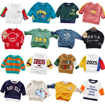 Boys compassionate 1-3 years old tide Children Baby long sleeve T-shirt boys autumn wear childrens clothing mens baby coat base shirt