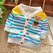 2010 spring and autumn clothes baby clothes baby coat 0123 years old cotton men and women children long sleeve cardigan button top