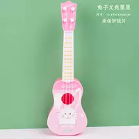 Кролик с партитурой, защитное укулеле