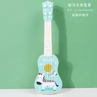 Зебра с партитурой, защитное укулеле