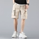 Mùa hè dụng cụ quần short nam thương hiệu quần lửng mỏng thường xuyên phiên bản Hàn Quốc của xu hướng quần năm điểm quần hoang dã nam - Quần làm việc
