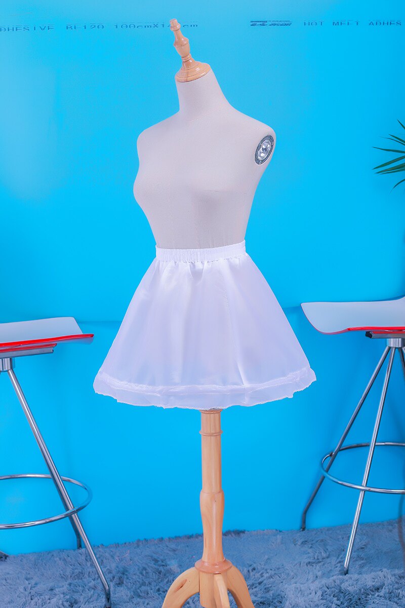 [USD 10.41] Kids' Floral Lined Princess Skirt Lining Skirt Short One