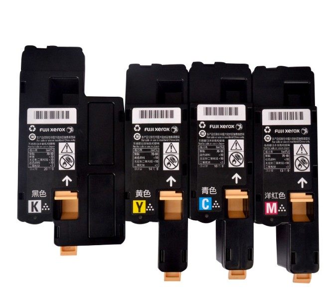 Original Fuji Xerox CP105b ink cartridge CP205 cp215w CM215fw CM215b cm205b black red yellow cyan toner cartridge